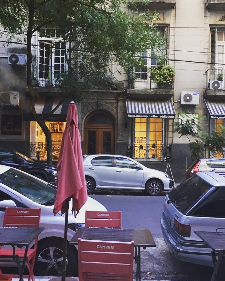 Cafes terrace to take a time in Buenos Aires