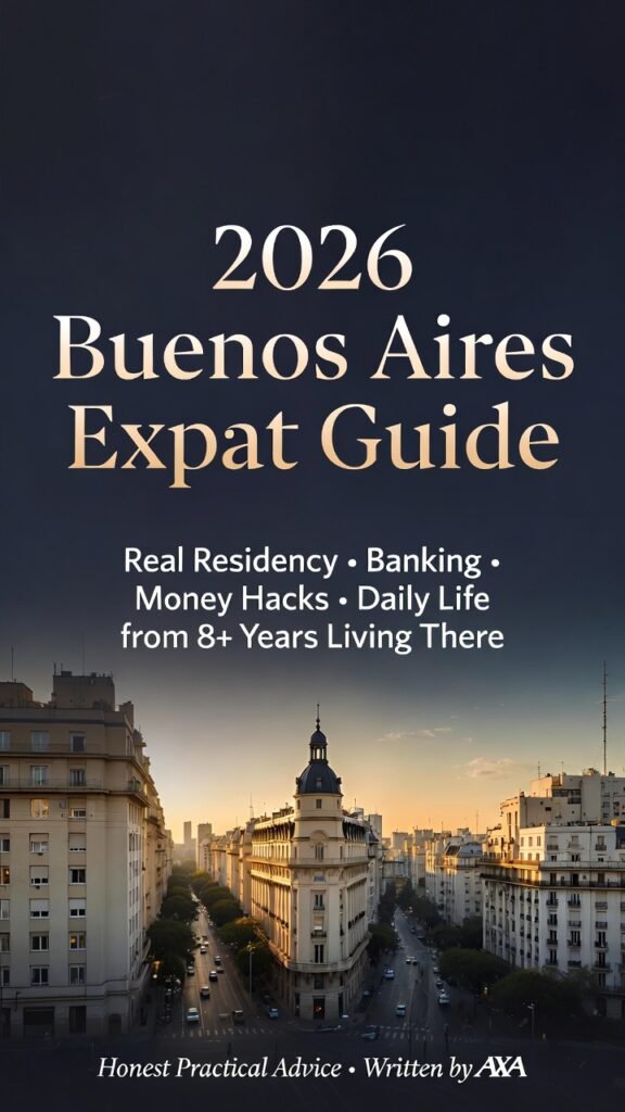 Launching Buenos Aires Expat Guide Book cover 