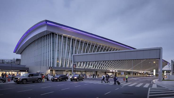 Ezeiza Natl. Airport that was renovated